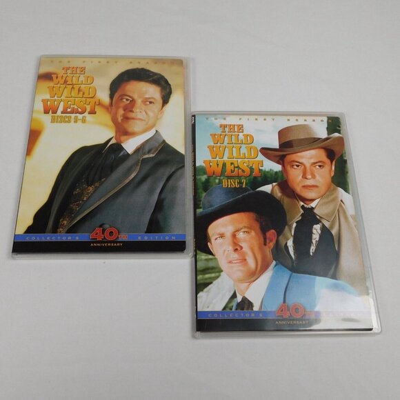 Wild Wild West 1st Season 1965 40th Anniversary Collector Edition 7 DVD Set 2006 - Picture 7 of 10